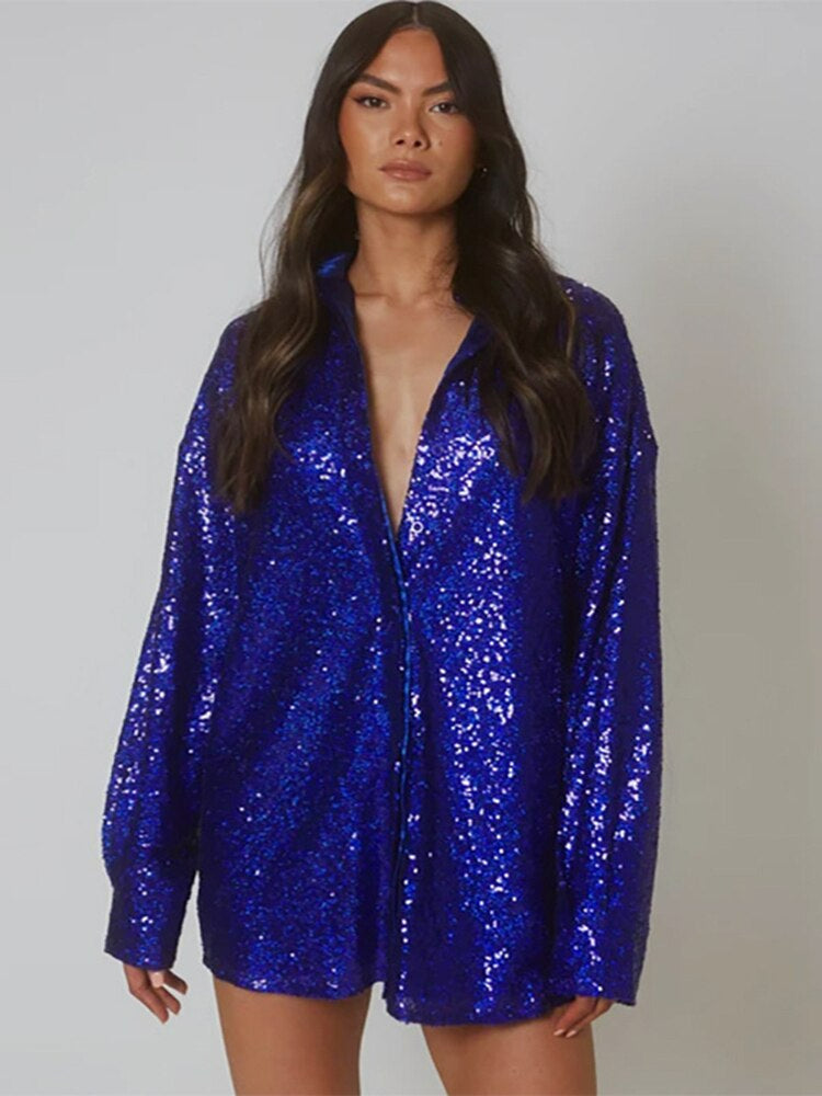 Blouse Oversize Femme - Design Tendance et Confortable