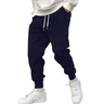 Herren Slim Fit Jogginghose mit elastischem Bund und Kordelzug, Seitentaschen, Sporthose