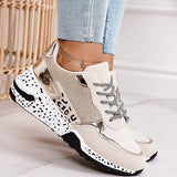 Baskets Femme Imperméables avec Doublure Chaude en Polaire