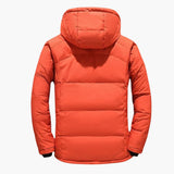 Herren Wintermantel mit abnehmbarer Kapuze – warm & funktionales Design
