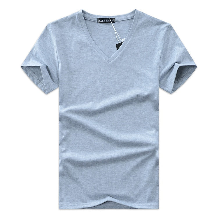 T-shirt Homme Col V Ajusté