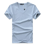 T-shirt Homme Col V Ajusté