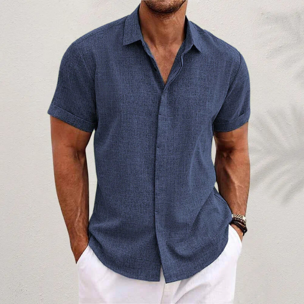 Chemise Décontractée à Boutons pour Hommes