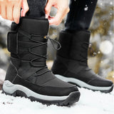 Winterstiefel Damen – Hohe warme und bequeme Schneestiefel
