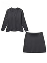 Elegantes Ensemble Blazer und Rock für Damen