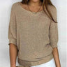 Pull femme confortable et polyvalent en tissu respirant