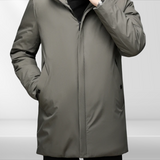 Manteau d’Hiver Homme avec Capuche – Long Manteau Stylé et Fonctionnel