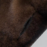 Langer Damenmantel aus Kunstpelz – Luxuriöser Wintermantel mit elegantem Look