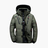 Herren Wintermantel mit abnehmbarer Kapuze – warm & funktionales Design