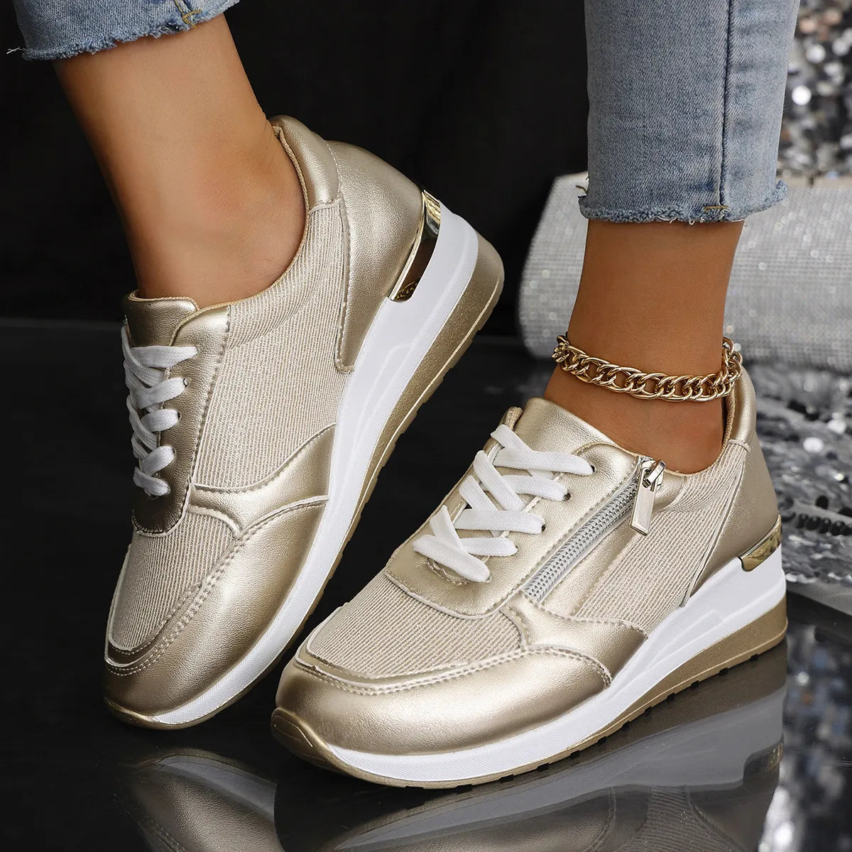 Elegante Sneaker für Damen mit Komfort und Klasse
