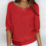 Pull femme confortable et polyvalent en tissu respirant