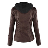 Damenjacke mit Reißverschluss und Kapuze – Moderner Stil & Elegante Details