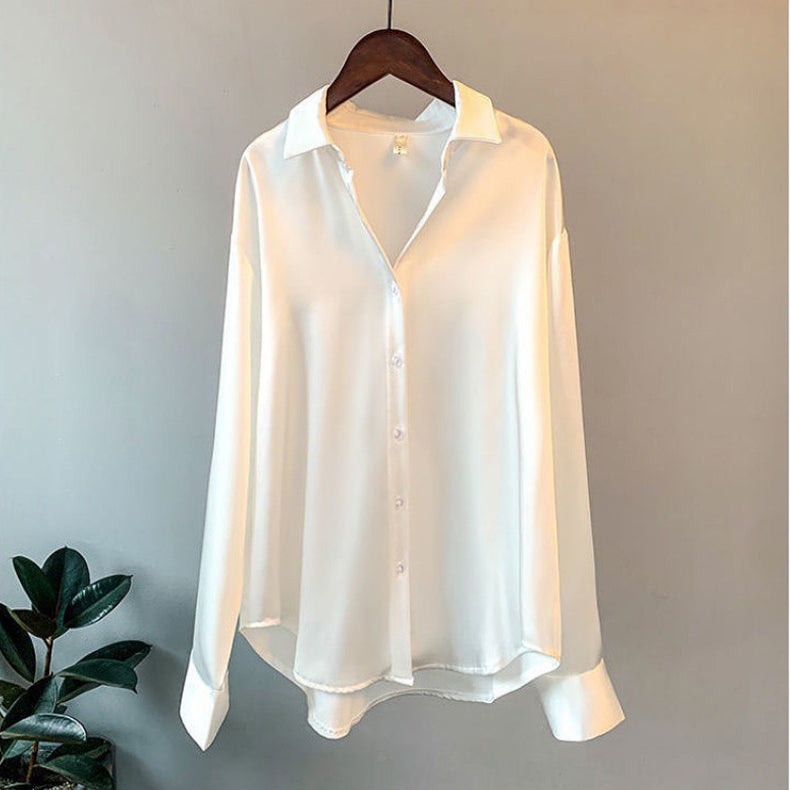 Blouse en Soie Femme | Design Élégant & Intemporel