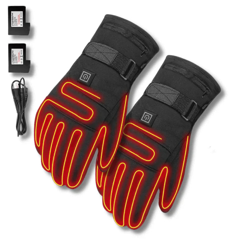 Beheizbare Winterhandschuhe – Wiederaufladbar & Kompatibel mit Touchscreen