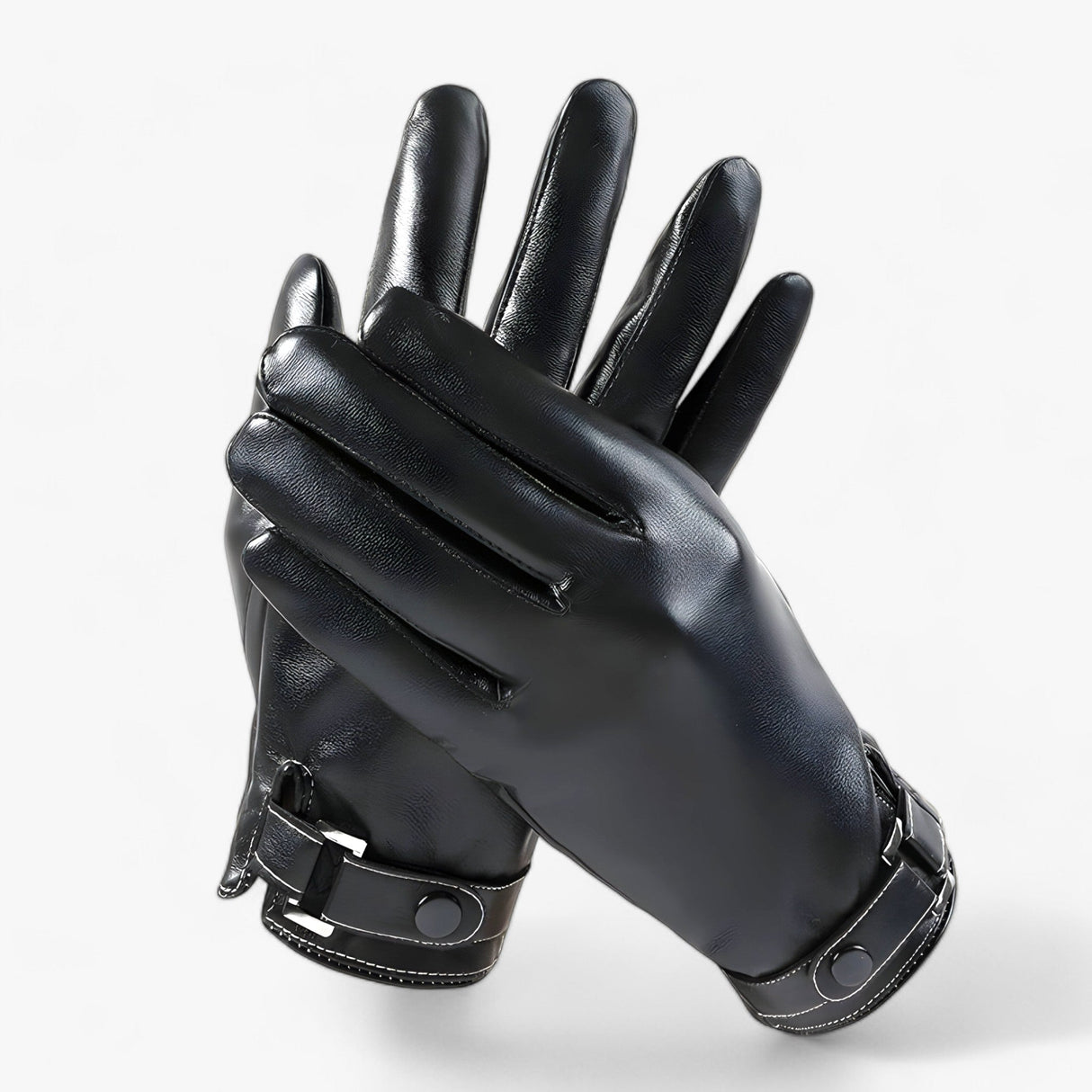 Herren-Winterhandschuhe – Elegantes Design mit verstellbarem Verschluss