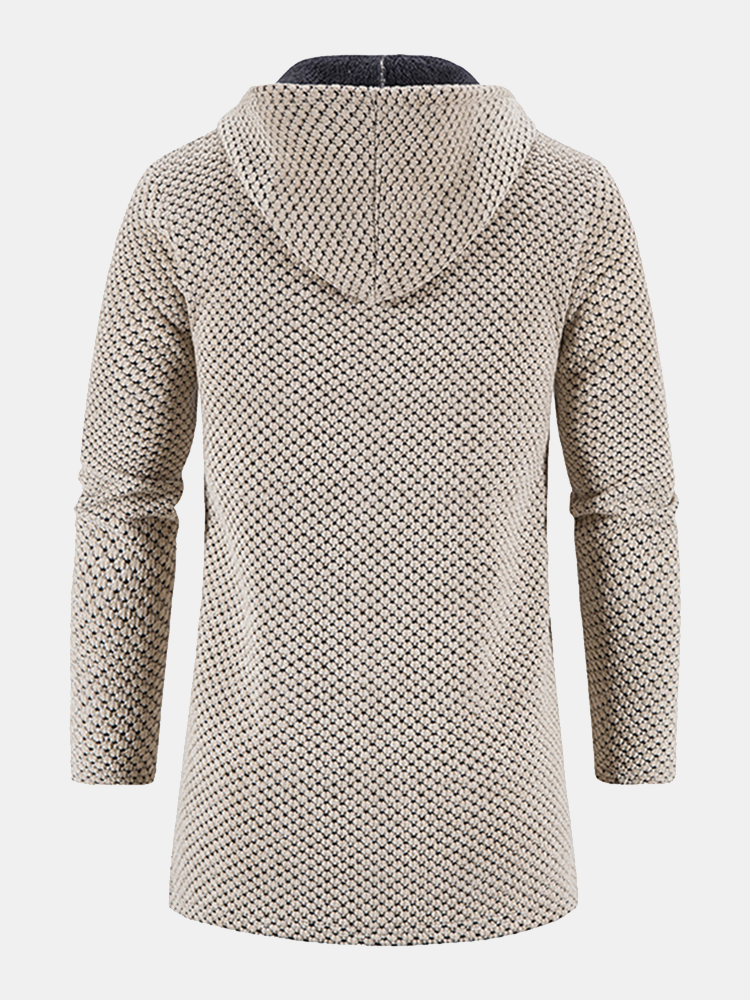 Sweat à Capuche Beige Longline - Confortable et Élégant-mezam.fr
