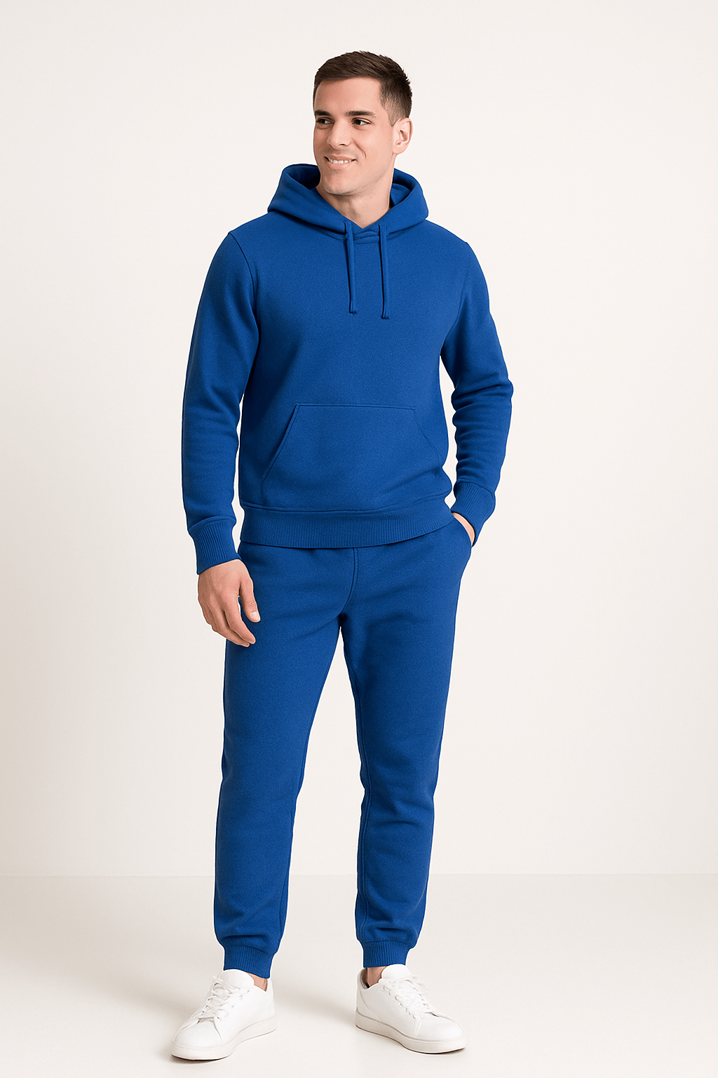 Unisex Kapuzenpullover- und Jogginghosen-Set für Komfort und Stil