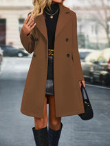 Manteau d'Hiver Réversible Femme - Deux Styles en Un
