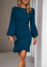 Elegantes Kleid mit langen Ärmeln - modisch und bequem