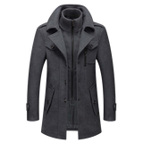 Eleganter Herrenmantel von hoher Qualität für den Winter