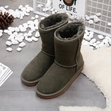 Warm winter boots for women – Comfortable fur-lined ankle boots