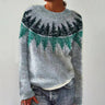 Retro-Pullover mit bequemen Schnitt und elegantem Design