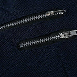 Manteau Femme Mi-Long à Capuche et Manches Contrastées