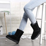Warm winter boots for women – Comfortable fur-lined ankle boots