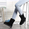 Warm winter boots for women – Comfortable fur-lined ankle boots
