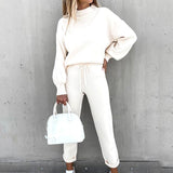 Damen-Entspannungsset – Bequemes zweiteiliges Set mit Pullover und Hose