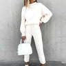 Damen-Entspannungsset – Bequemes zweiteiliges Set mit Pullover und Hose