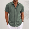 Chemise Décontractée à Boutons pour Hommes