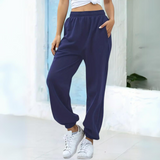 Damen-Jogginghose – Bequeme Freizeithose mit elastischem Bund