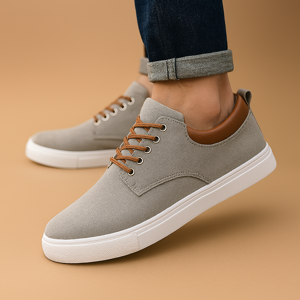 Bequeme Herrenschuhe mit dämpfender Sohle für den täglichen Gebrauch