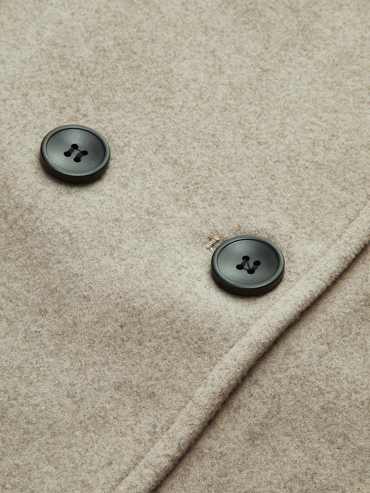 Manteau Oversize à Boutons pour Femmes - Élégant et Confortable