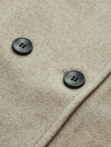 Manteau Oversize à Boutons pour Femmes - Élégant et Confortable