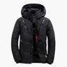Herren Wintermantel mit abnehmbarer Kapuze – warm & funktionales Design