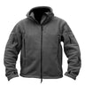 Herren-Fleecejacke – Warmer Mantel mit Reißverschluss und Kapuze für den täglichen Gebrauch
