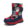 Winterstiefel für Kinder – Warme Schneestiefel mit Camouflage und rutschfester Sohle