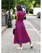 Bequemes Sommerkleid mit atmungsaktivem Design