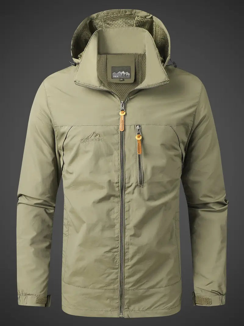 Outdoor-Jacke Herren Wasserdicht und Winddicht für Abenteuer