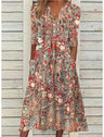 Elegantes Sommerkleid mit Bequemer Bauchbedeckung