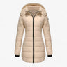 Doudoune Femme Légère – Manteau d’Hiver Matelassé avec Capuche