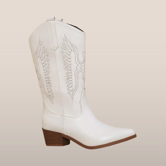 Western-Stiefeletten mit Blockabsatz