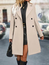 Manteau d'Hiver Réversible Femme - Deux Styles en Un