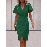 Elegantes Wickelkleid für schicke und festliche Anlässe
