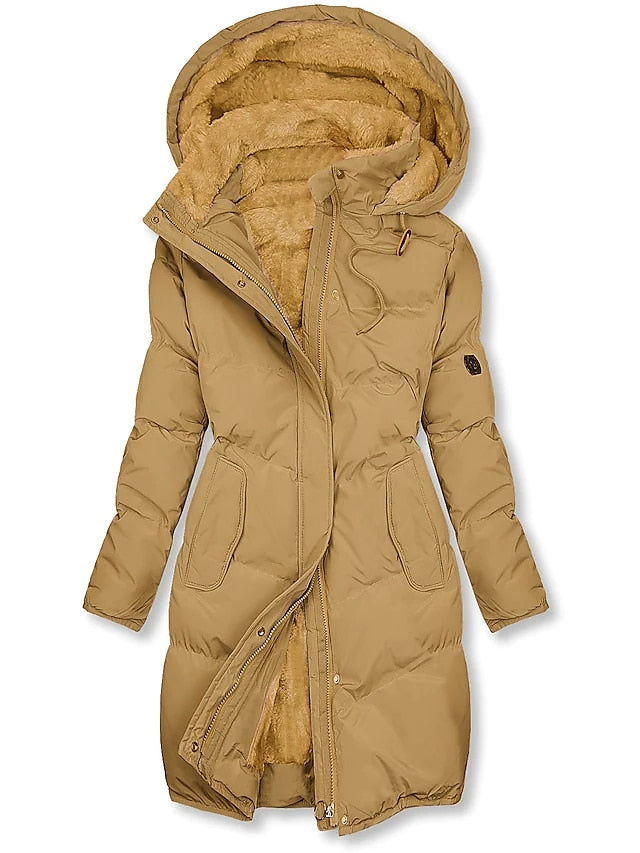 Eleganter und bequemer Damenmantel mit feinen Details