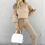Damen-Entspannungsset – Bequemes zweiteiliges Set mit Pullover und Hose