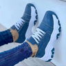 Körbe Damen Komfort – Trendige Sneakers mit dicker Sohle