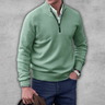 Herrenpullover mit halbem Reißverschluss – Klassischer Pullover für alle Gelegenheiten